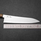 Gyuto Blue Steel #2 Poli Manche en Olivier 210mm-[Musashi]-[Couteaux de cuisine japonais]