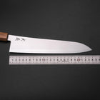 Gyuto Blue Steel #2 Poli Manche en Olivier 240mm-[Musashi]-[Couteaux de cuisine japonais]
