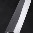 Gyuto Blue Steel #2 Revêtement Inox Kurouchi Manche en Ébène 210mm-[Musashi]-[Couteaux de cuisine japonais]