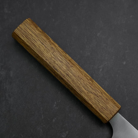 Gyuto Blue Steel #2 Revêtement Inox Poli Manche en Chêne 165mm-[Musashi]-[Couteaux de cuisine japonais]