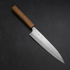 Gyuto Blue Steel #2 Revêtement Inox Poli Manche en Chêne 165mm-[Musashi]-[Couteaux de cuisine japonais]