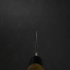 Gyuto Blue Steel #2 Revêtement inox Nashiji Manche en Bois d’if 210mm-[Musashi]-[Couteaux de cuisine japonais]