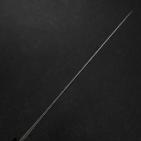 Gyuto Blue Steel #2 Revêtement inox Nashiji Manche en Bois d’if 210mm-[Musashi]-[Couteaux de cuisine japonais]