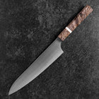 Gyuto Blue Super Poli Manche en Érable 210mm-[Musashi]-[Couteaux de cuisine japonais]