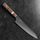Gyuto Blue Super Poli Manche en Érable 210mm-[Musashi]-[Couteaux de cuisine japonais]