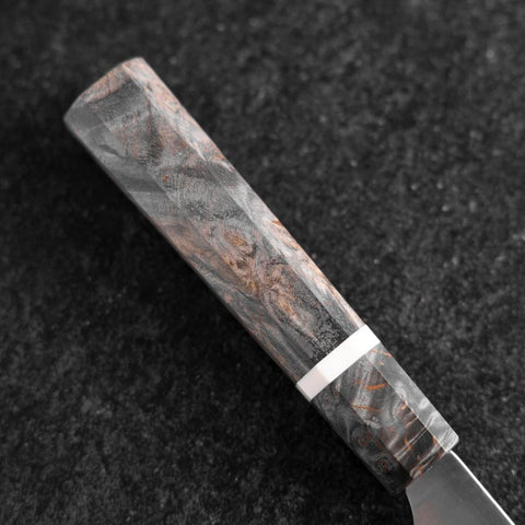 Gyuto Blue Super Poli Manche en Érable 240mm-[Musashi]-[Couteaux de cuisine japonais]