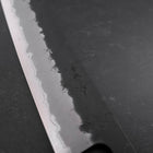 Gyuto Blue Super Revêtement Inox Kurouchi Nashiji Manche Urushi Vert 240mm-[Musashi]-[Couteaux de cuisine japonais]