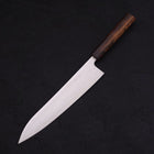 Gyuto Blue Super Revêtement Inox Poli Manche Sumi Urushi 240mm-[Musashi]-[Couteaux de cuisine japonais]