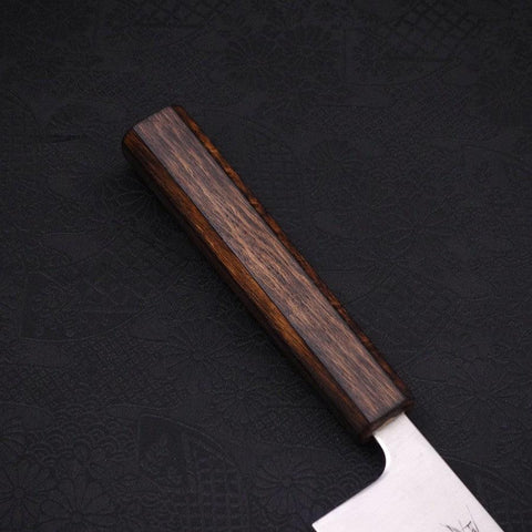 Gyuto Blue Super Revêtement Inox Poli Manche Sumi Urushi 240mm-[Musashi]-[Couteaux de cuisine japonais]