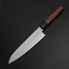 Gyuto Blue Super Revêtement inox Poli Manche en Bois de Rose 180mm-[Musashi]-[Couteaux de cuisine japonais]