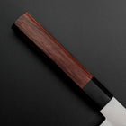Gyuto Blue Super Revêtement inox Poli Manche en Bois de Rose 180mm-[Musashi]-[Couteaux de cuisine japonais]