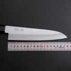 Gyuto Blue Super Revêtement inox Poli Manche en Bois de Rose 180mm-[Musashi]-[Couteaux de cuisine japonais]