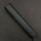 Gyuto Blue steel #2 Kurouchi Manche Urushi Bleu Sombre 210mm-[Musashi]-[Couteaux de cuisine japonais]