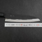 Gyuto Blue steel #2 Kurouchi Manche Urushi Bleu Sombre 210mm-[Musashi]-[Couteaux de cuisine japonais]