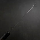 Gyuto Blue steel #2 Kurouchi Manche en Buffle et Ébène 210mm-[Musashi]-[Couteaux de cuisine japonais]