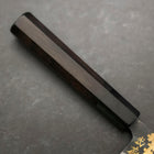 Gyuto Blue steel #2 Kurouchi Sakura Fuji Buffalo Ebony Handle 210mm-[Musashi]-[Couteaux de cuisine japonais]