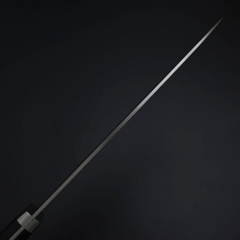 Gyuto Chromax Polished Black Western Handle 180mm-[Musashi]-[Japanese-Kitchen-Knives]
