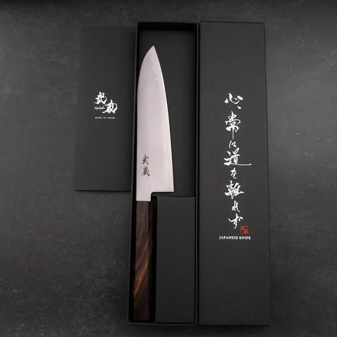 Gyuto HAP-40 Kasumi Ebony Handle 180mm