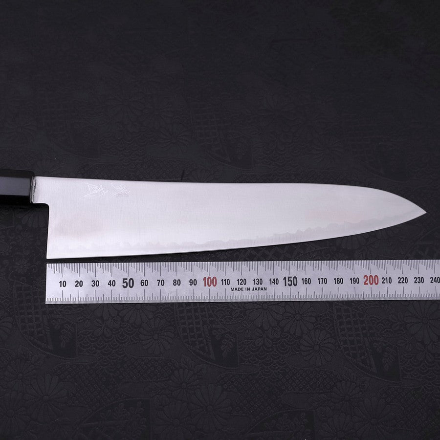 Gyuto HAP-40 Poli Manche en Buffle et Ébène 240mm-[Musashi]-[Couteaux de cuisine japonais]
