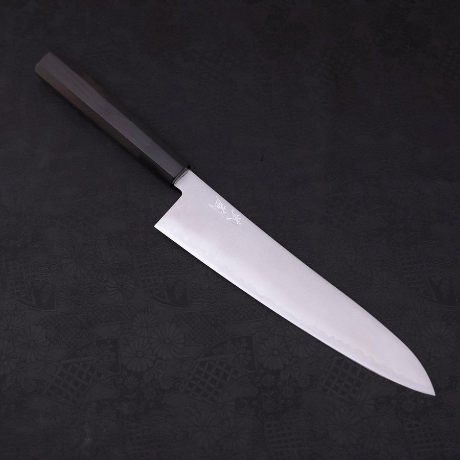 Gyuto HAP-40 Poli Manche en Buffle et Ébène 240mm-[Musashi]-[Couteaux de cuisine japonais]