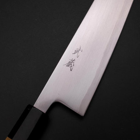 Gyuto HAP-40 Poli Manche en Buffle et Magnolia 210mm-[Musashi]-[Couteaux de cuisine japonais]