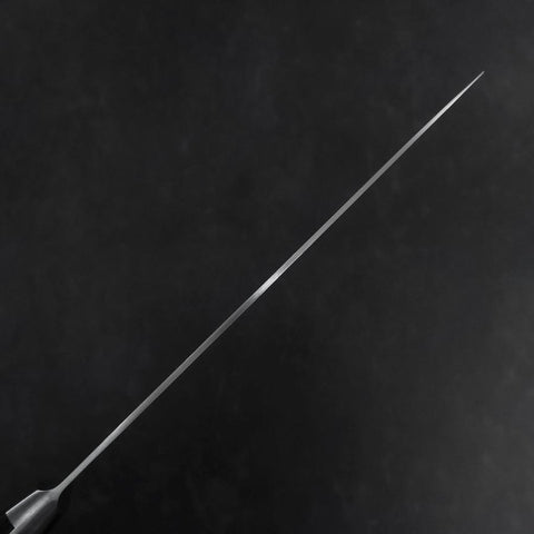 Gyuto Molybdenum Poli Manche Occidental Noir 180mm-[Musashi]-[Couteaux de cuisine japonais]