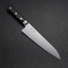 Gyuto Molybdenum Poli Manche Occidental Noir 180mm-[Musashi]-[Couteaux de cuisine japonais]