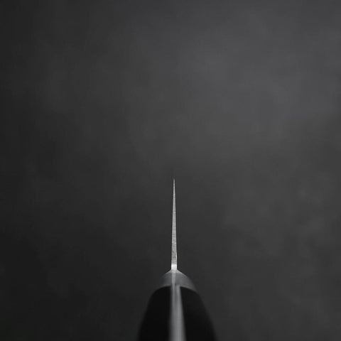 Gyuto Molybdenum Poli Manche Occidental Noir 210mm-[Musashi]-[Couteaux de cuisine japonais]