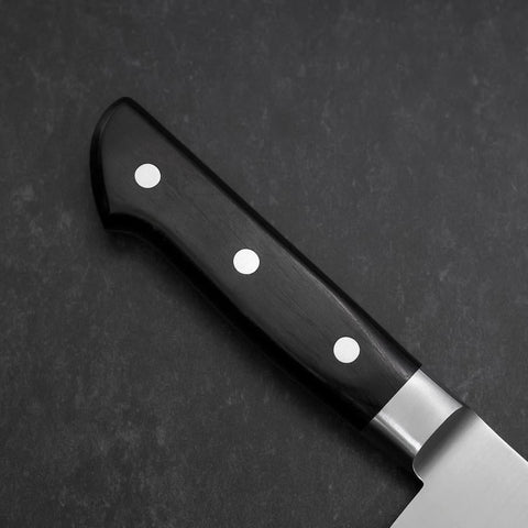 Gyuto Molybdenum Poli Manche Occidental Noir 240mm-[Musashi]-[Couteaux de cuisine japonais]