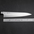 Gyuto Molybdenum Poli Manche Occidental Noir 240mm-[Musashi]-[Couteaux de cuisine japonais]