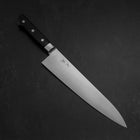 Gyuto Molybdenum Poli Manche Occidental Noir 240mm-[Musashi]-[Couteaux de cuisine japonais]