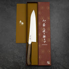 Gyuto SG-2 Damas Manche Occidental en Buffle et Ébène Or 210mm-[Musashi]-[Couteaux de cuisine japonais]
