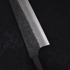 Gyuto SG-2 Kurouchi Tsuchime Manche en Buffle et Ébène 210mm-[Musashi]-[Couteaux de cuisine japonais]