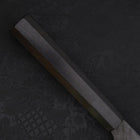 Gyuto SG-2 Kurouchi Tsuchime Manche en Buffle et Ébène 210mm-[Musashi]-[Couteaux de cuisine japonais]