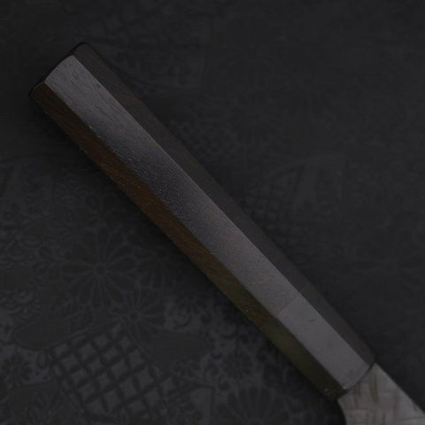 Gyuto SG-2 Kurouchi Tsuchime Manche en Buffle et Ébène 210mm-[Musashi]-[Couteaux de cuisine japonais]