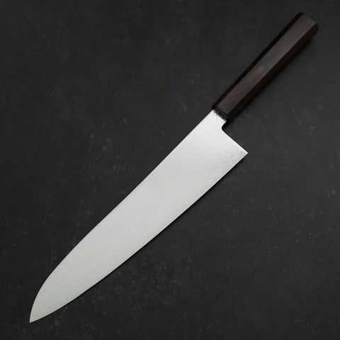 Gyuto SG-2 Nickel Damas Manche en Ébène 240mm-[Musashi]-[Couteaux de cuisine japonais]
