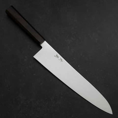 Gyuto SG-2 Nickel Damas Manche en Ébène 240mm-[Musashi]-[Couteaux de cuisine japonais]