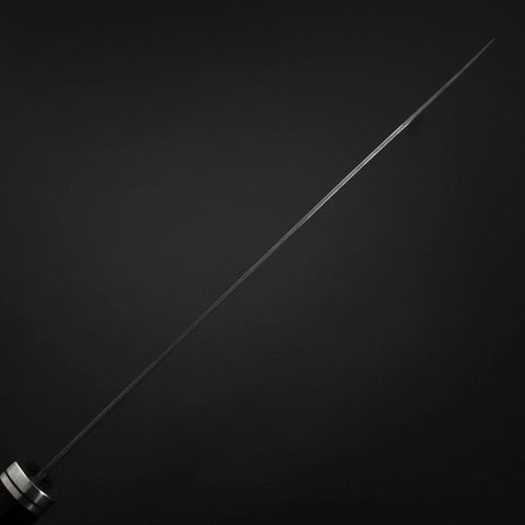 Gyuto SG-2 Nickel en Vagues Damas Noir Manche Occidental en Ébène 210mm-[Musashi]-[Couteaux de cuisine japonais]
