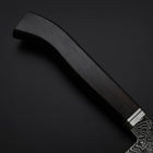 Gyuto SG-2 Nickel en Vagues Damas Noir Manche Occidental en Ébène 210mm-[Musashi]-[Couteaux de cuisine japonais]