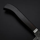 Gyuto SG-2 Nickel en Vagues Damas Noir Manche Occidental en Ébène 210mm-[Musashi]-[Couteaux de cuisine japonais]