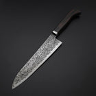 Gyuto SG-2 Nickel en Vagues Damas Noir Manche Occidental en Ébène 210mm-[Musashi]-[Couteaux de cuisine japonais]