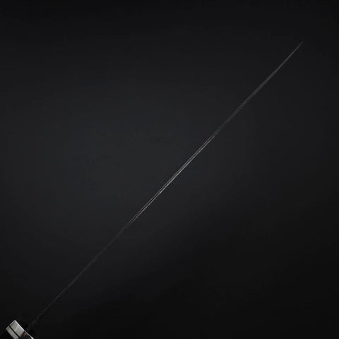 Gyuto SG-2 Nickel en Vagues Damas Noir Manche Occidental en Ébène 240mm-[Musashi]-[Couteaux de cuisine japonais]
