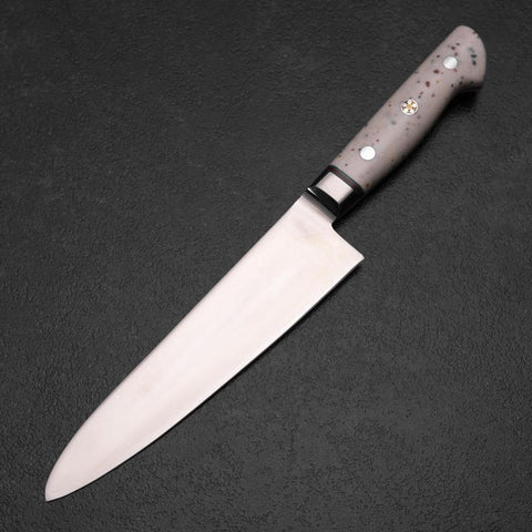 Gyuto SG-2 Poli Manche Occidental Pierre Artificielle Confettis 180mm-[Musashi]-[Couteaux de cuisine japonais]