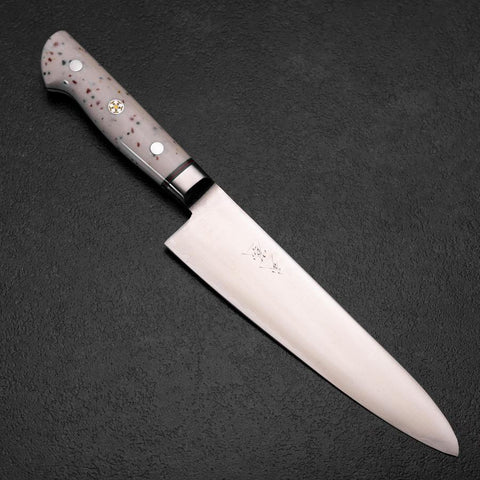 Gyuto SG-2 Poli Manche Occidental Pierre Artificielle Confettis 180mm-[Musashi]-[Couteaux de cuisine japonais]