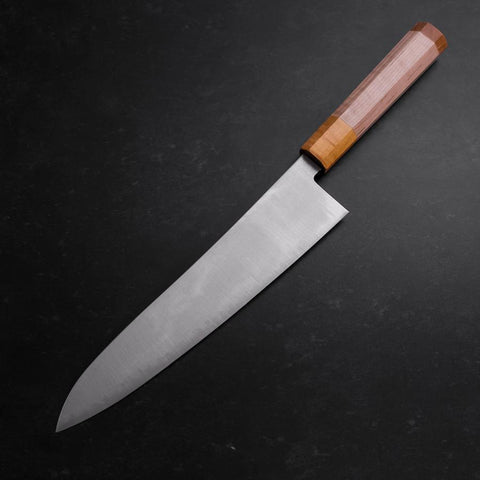 Gyuto SG-2 Poli Manche en Érable Jaune 240mm-[Musashi]-[Couteaux de cuisine japonais]