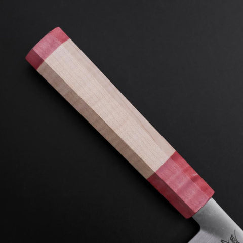 Gyuto SG-2 Poli Manche en Érable Rouge 240mm-[Musashi]-[Couteaux de cuisine japonais]
