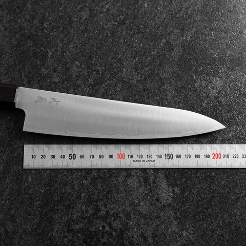 Gyuto SG-2 Poli Manche en Ovangkol 210mm-[Musashi]-[Couteaux de cuisine japonais]
