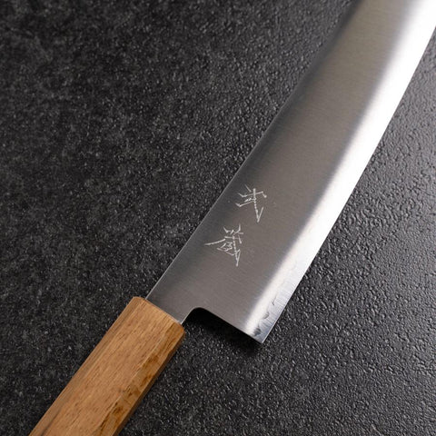 Gyuto SG-2 Polished Yaki Urushi Handle 210mm (8.3”)-[Musashi]-[Japanese-Kitchen-Knives]