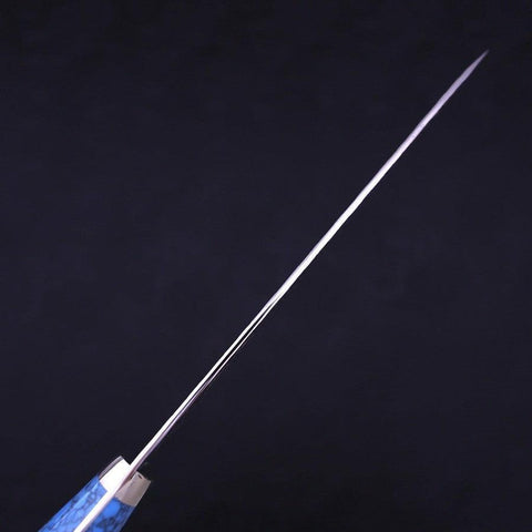 Gyuto SG-2 Tsuchime Manche Occidental en Turquoise Bleu 210mm-[Musashi]-[Couteaux de cuisine japonais]
