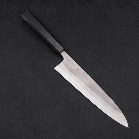 Gyuto SKD11 Nashiji Manche ébène 210mm-[Musashi]-[Couteaux de cuisine japonais]